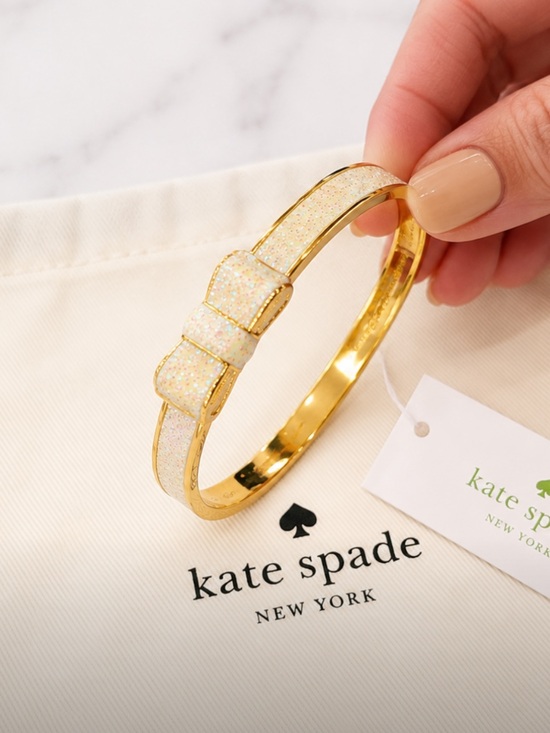 kate spade Jewelry - KATE SPADE Sparkling Glitter Yellow Opal Moon River Bracelet